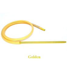 Load image into Gallery viewer, LOMINT Aluminium alloy Silicone Hose Tube With Spring For Hookah Shisha Chicha Narguile Accessories China Brazil Spain France