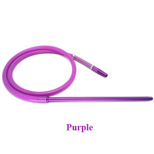 Load image into Gallery viewer, LOMINT Aluminium alloy Silicone Hose Tube With Spring For Hookah Shisha Chicha Narguile Accessories China Brazil Spain France
