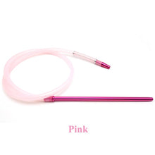 Load image into Gallery viewer, LOMINT Aluminium alloy Silicone Hose Tube With Spring For Hookah Shisha Chicha Narguile Accessories China Brazil Spain France