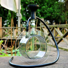 Load image into Gallery viewer, New Round Acrylic Hookah Set Water Pipe Shisha With Sheesha Silicone Bowl Hose Metal Tongs Chicha Narguile Cachimba Accessories