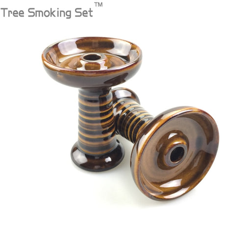 save tobacco bowl hole ceramics pretty head shisha narguile sheesha chicha narguile Arabia hookah accessories Tree Smoking Set
