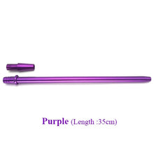 Load image into Gallery viewer, LOMINT Aluminium alloy Silicone Hose Tube With Spring For Hookah Shisha Chicha Narguile Accessories China Brazil Spain France