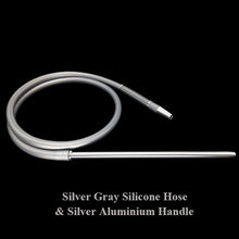 Load image into Gallery viewer, LOMINT Aluminium alloy Silicone Hose Tube With Spring For Hookah Shisha Chicha Narguile Accessories China Brazil Spain France