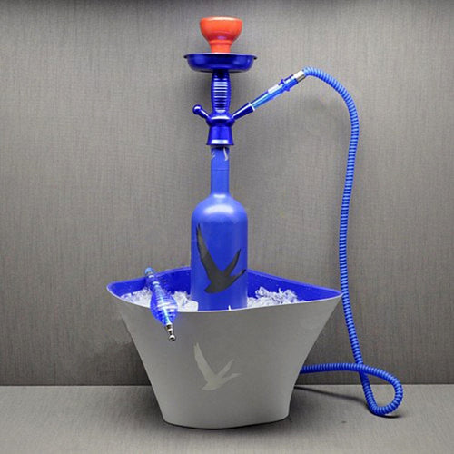 New Arrival Champagne/Wine Bottle Hookah Stem Kit HOOKITUP Aluminum Hookah Shisha Stem Suit For Most Of Bottles