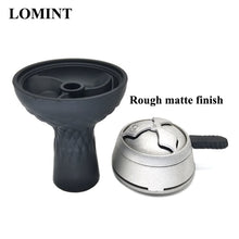 Load image into Gallery viewer, LOMINT Vortex Style Black Silicone Hookah Tobacco Bowl Shisha Hookahs Chicha Narguile Accessories For Kaloud lotus Drop Shipping