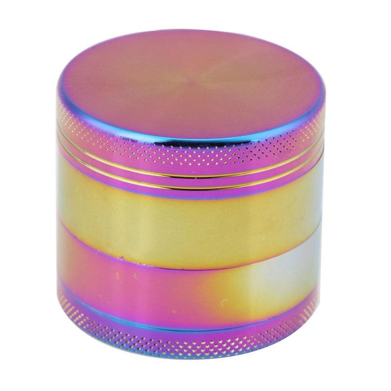 4 Layers Manual Metal Smoke Tobacco Herb Grinder Zinc Alloy Herbal Spice Crusher Hand Muller  Hookah  Tobacco Grinder E5M1