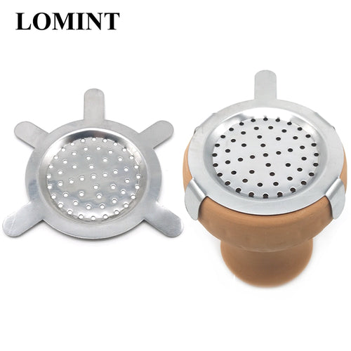 LOMINT Stainless steel Hookah Metal Screen Charcoal holder for UPG radc form Shisha bowl Narguile Clay bowls Chicha Accessories
