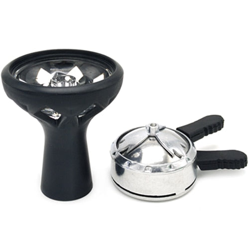 LOMINT Refractory Glass Silicone Hookah Bowls Shisha Tobacco Bowl Sheesha Chicha Narguile Cachimba Accessories smoke water pipe