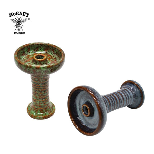 Hookah Ceramic One Hole Phunnel Bowl Hookah Head Shisha Bowl Ferris Bowl Hookah With Grommet