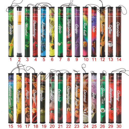 Fruits Flavor 500 Puffs Disposable Vapor Hookah Electronic Shisha Stick Pen
