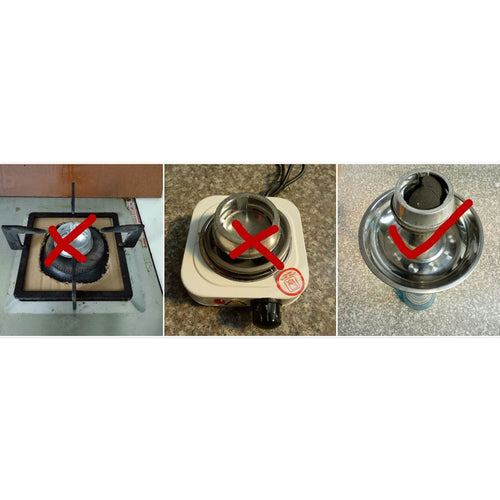 Hot Aluminum Alloy Kaloud Charcoal Holder Stove Burner for Shisha Hookah Bowl Hookah Head Heat Keeper