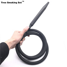 Load image into Gallery viewer, Aluminium alloy Silicone Hose Tube With Spring For Hookah Shisha Chicha Narguile Accessories China Brazil Spain France TGUAN9002