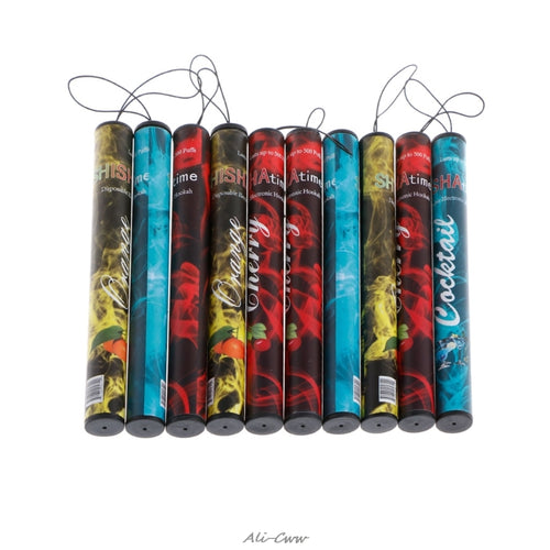 Fruits Flavor 500 Puffs Disposable Vapor Hookah Stick Pen Electronic Cigarette