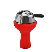 Load image into Gallery viewer, One-Hole Silicone Hookah Tobacco Bowl with Hookah Kaloud Shisha Hookah Lotus Charcoal Holder Burner Chicha Narguile Accessories