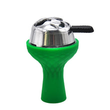 Load image into Gallery viewer, One-Hole Silicone Hookah Tobacco Bowl with Hookah Kaloud Shisha Hookah Lotus Charcoal Holder Burner Chicha Narguile Accessories