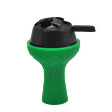 Load image into Gallery viewer, One-Hole Silicone Hookah Tobacco Bowl with Hookah Kaloud Shisha Hookah Lotus Charcoal Holder Burner Chicha Narguile Accessories