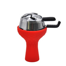 Load image into Gallery viewer, One-Hole Silicone Hookah Tobacco Bowl with Hookah Kaloud Shisha Hookah Lotus Charcoal Holder Burner Chicha Narguile Accessories