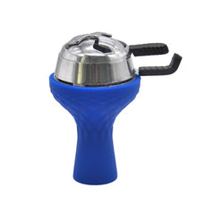 Load image into Gallery viewer, One-Hole Silicone Hookah Tobacco Bowl with Hookah Kaloud Shisha Hookah Lotus Charcoal Holder Burner Chicha Narguile Accessories