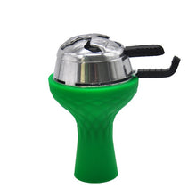 Load image into Gallery viewer, One-Hole Silicone Hookah Tobacco Bowl with Hookah Kaloud Shisha Hookah Lotus Charcoal Holder Burner Chicha Narguile Accessories